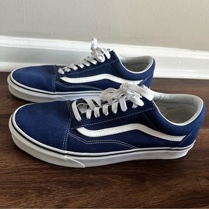 Men’s Old Skool Beacon Blue Vans LIKE NEW